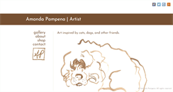 Desktop Screenshot of amandapampena.com